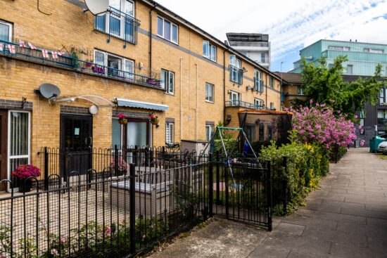 Street with Wandle homes