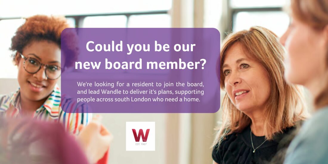 Could you be our new board member